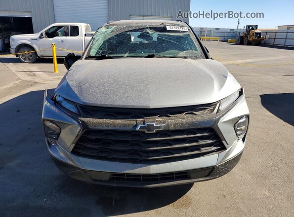 3GNKBCR46PS129011 2023 CHEVROLET BLAZER Silver Rear view