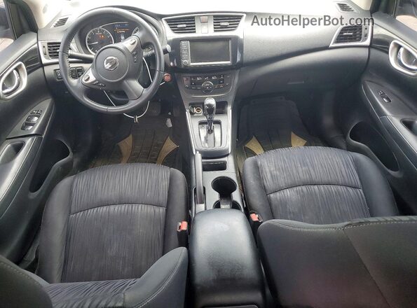 3N1AB7APXKY229039 2019 NISSAN SENTRA Black Սարքավորումների վահանակի տեսք