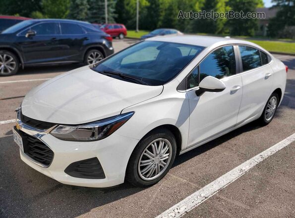 1G1BE5SM8K7147452 2019 CHEVROLET CRUZE White უკანა მარჯვენა