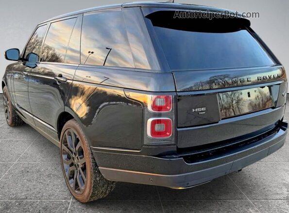 SALGS5SE0LA579304 2020 LAND ROVER RANGE ROVER Black Tył prawy