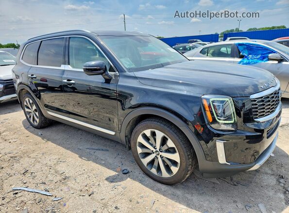 5XYP64HC8LG010471 2020 KIA TELLURIDE Black Front view