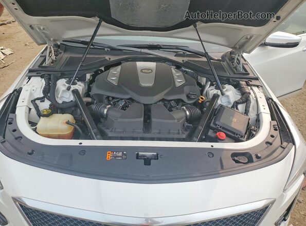 1G6KP5R66KU140769 2019 CADILLAC CT6 White Engine compartment view