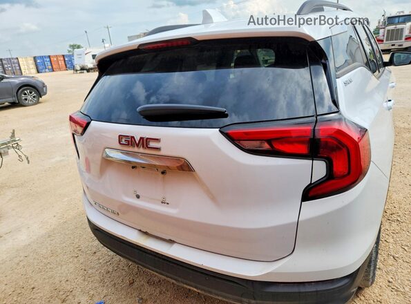 3GKALMEV9LL291715 2020 GMC TERRAIN White Вид салону спереду
