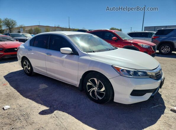 1HGCR2F36GA041142 2016 HONDA ACCORD White წინა ხედი