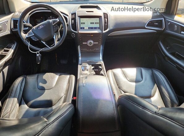 2FMPK4K93LBA76726 2020 FORD EDGE Silver Սարքավորումների վահանակի տեսք