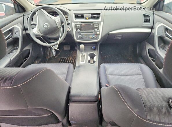 1N4AL3APXJC232510 2018 NISSAN ALTIMA Red Widok zestawu wskaźników