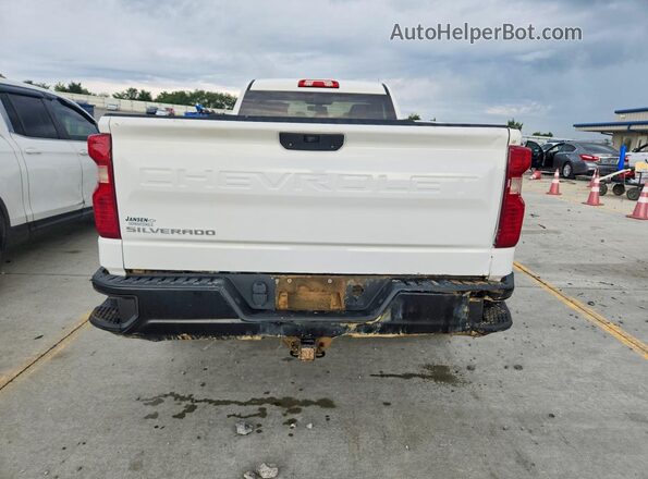 3GCNYAEF9LG322346 2020 CHEVROLET SILVERADO White წინა სალონის ხედი
