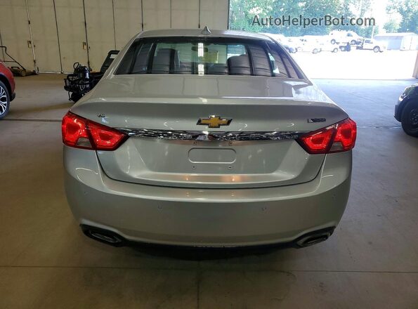 2G1105S36K9157977 2019 CHEVROLET IMPALA Silver წინა სალონის ხედი