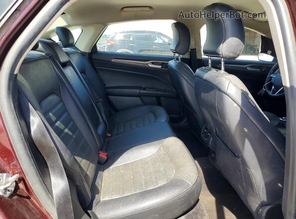 3FA6P0HD7JR202788 2018 FORD FUSION Maroon Widok wnętrza z tyłu