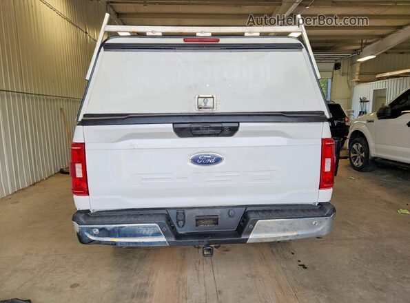 1FTFX1E5XMKF14531 2021 FORD F150 Белый Вид салона спереди