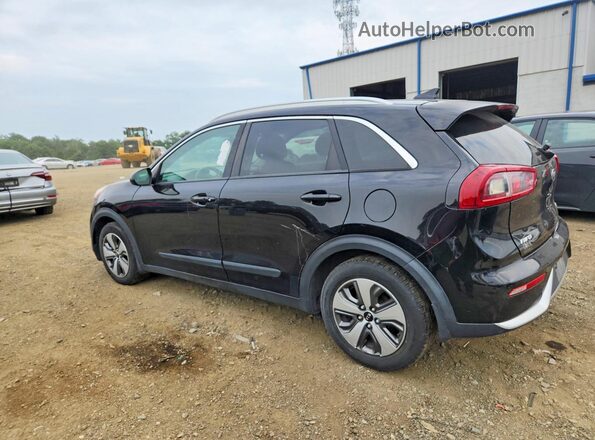 KNDCB3LC7K5245558 2019 KIA NIRO Черный Задняя правая четверть