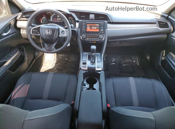 2HGFC2F67LH597478 2020 HONDA CIVIC Red Widok zestawu wskaźników