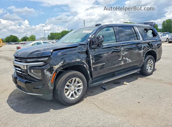 1GNS5CRD4SR204582 2025 CHEVROLET SUBURBAN Black Հետևի ձախ