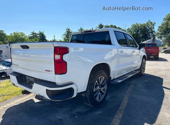 1GCUYEET0MZ130405 2021 CHEVROLET SILVERADO White Передня права чверть