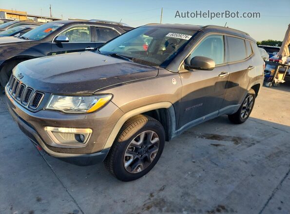 3C4NJDDB5JT451662 2018 JEEP COMPASS Gray Tył lewy
