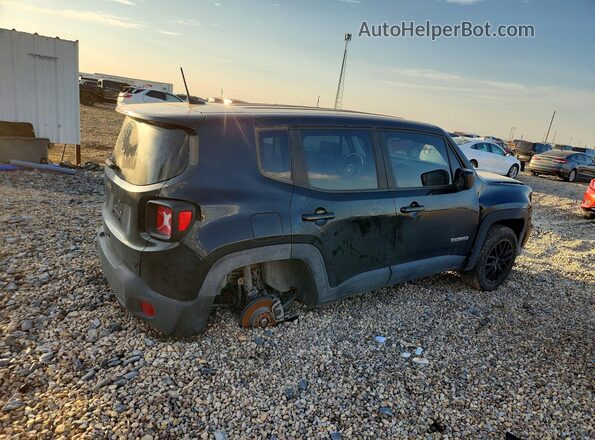 ZACNJDAB2MPM13495 2021 JEEP RENEGADE Черный Передняя правая четверть