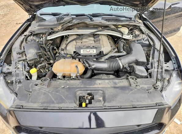 1FA6P8CFXH5340166 2017 FORD MUSTANG Black Շարժիչի բաժամունքի տեսք