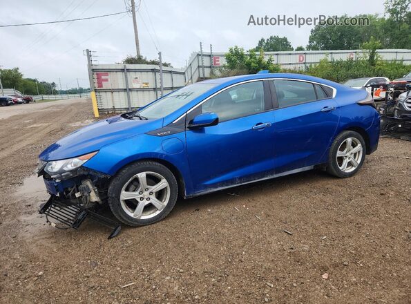 1G1RA6S53HU109761 2017 CHEVROLET VOLT Blue Tył lewy