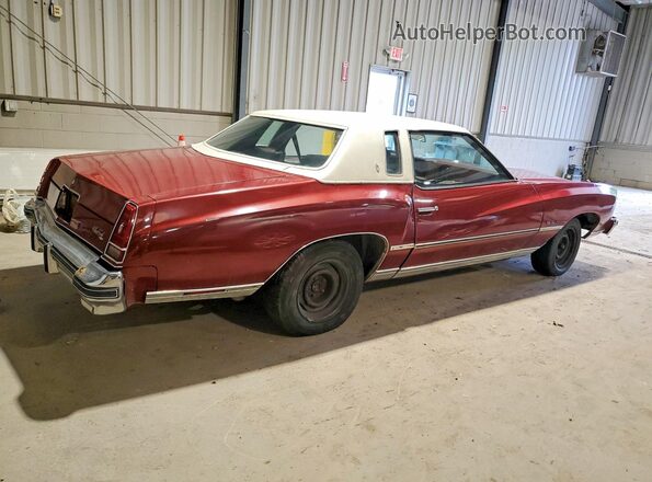 1H57V6B472739 1976 CHEVROLET MONTE CARLO Бордовый Передняя правая четверть