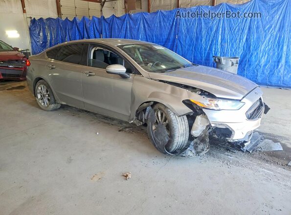 3FA6P0HD4LR159529 2020 FORD FUSION Золотой Передняя правая четверть