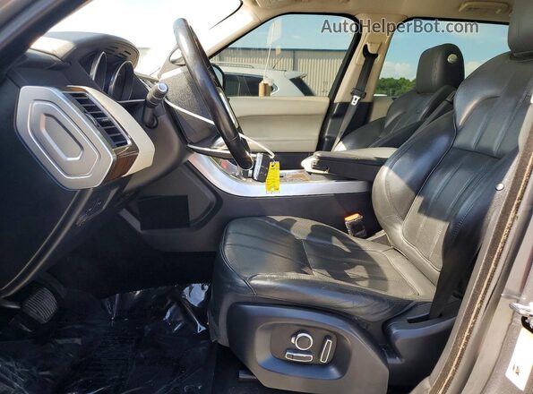 SALWR2KF7GA643780 2016 LAND ROVER RANGE ROVER Black წინა პანელის ხედი