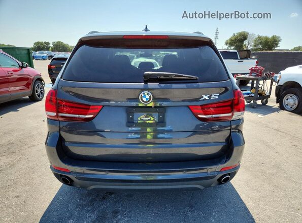 5UXKR0C58G0P20032 2016 BMW X5 Black Widok wnętrza z przodu