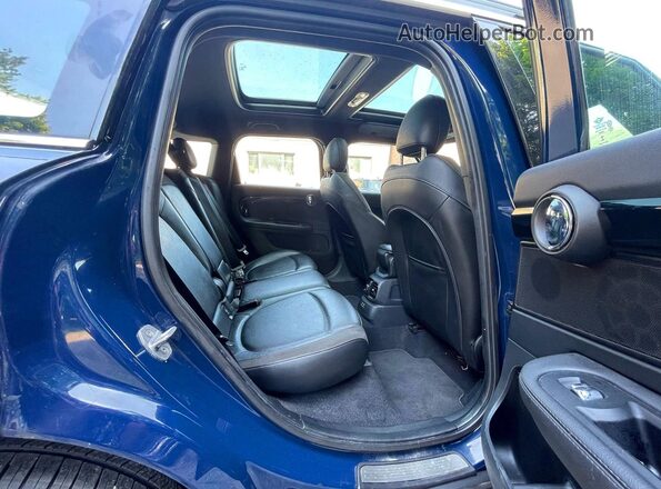 WMZYT5C5XK3E69700 2019 MINI COOPER Blue Widok wnętrza z przodu