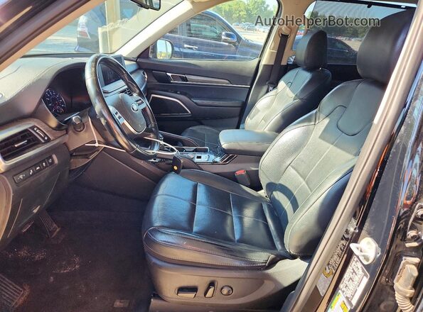 5XYP34HC9LG028938 2020 KIA TELLURIDE Black Dashboard view