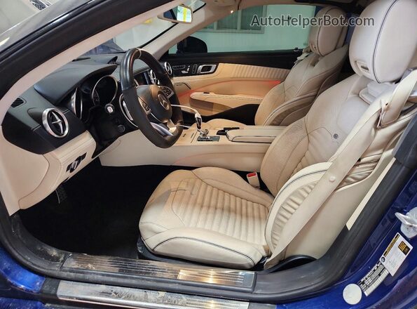 WDDJK7DA8HF049925 2017 MERCEDES-BENZ SL Blue Dashboard view