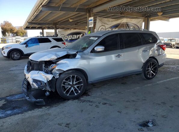 5N1DR2MN2HC661723 2017 NISSAN PATHFINDER Silver Задня ліва чверть