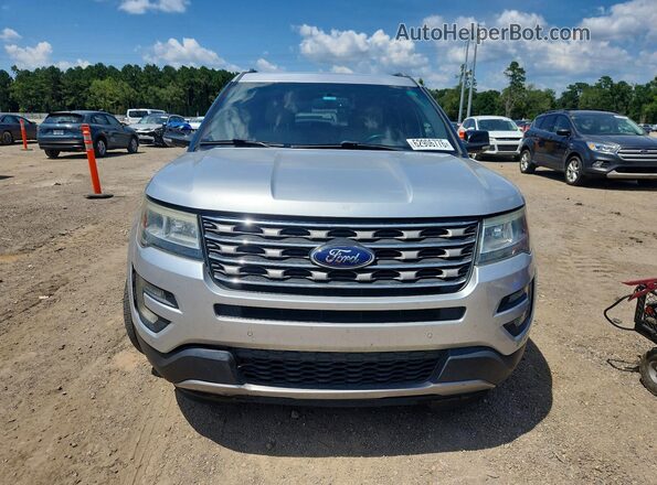 1FM5K7D86HGB43526 2017 FORD EXPLORER Silver Հետևի տեսք