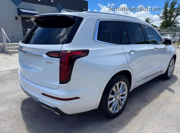 1GYKPCRS4MZ181724 2021 CADILLAC XT6 White Առջևի աջ