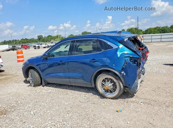 1FMCU9DZ9LUB33993 2020 FORD ESCAPE Blue Задня права чверть