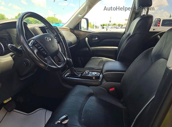 JN8AZ2AF3M9720407 2021 INFINITI QX80 Gray Engine compartment view