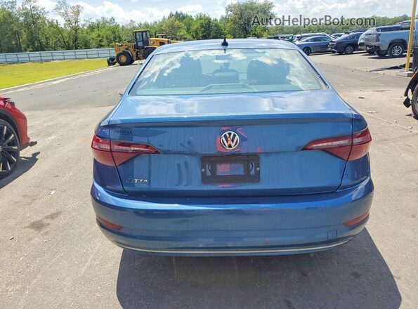 3VWC57BU9LM077939 2020 VOLKSWAGEN JETTA Blue Vista interior delantera
