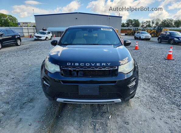 SALCR2BG0GH574515 2016 LAND ROVER DISCOVERY Black Widok z tyłu