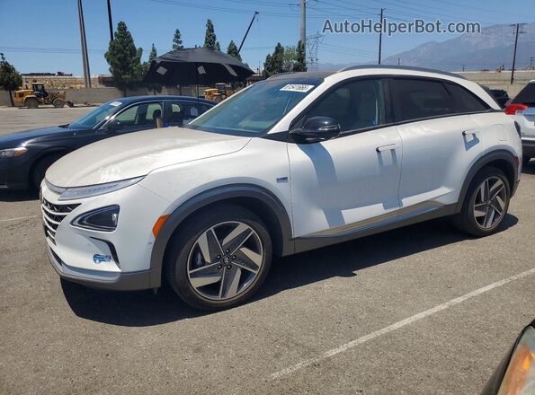 KM8J84A66MU013515 2021 HYUNDAI NEXO White Հետևի ձախ