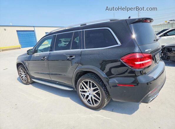 4JGDF7FE7HA752534 2017 MERCEDES-BENZ GLS Black Tył prawy