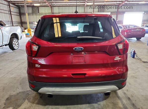 1FMCU0GDXKUA75189 2019 FORD ESCAPE Red Vista trasera