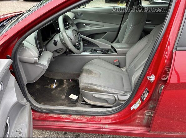 KMHLL4AG5PU436798 2023 HYUNDAI ELANTRA Red უკანა ხედი