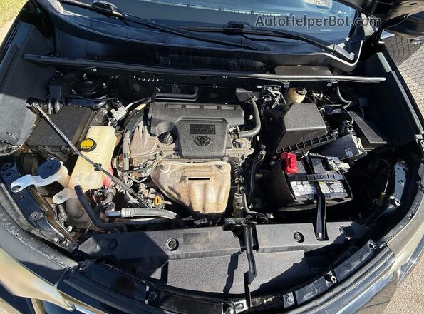 2T3ZFREV7JW467427 2018 TOYOTA RAV4 Black Vista del salpicadero