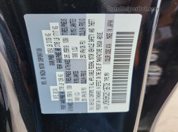 JM3KKBHD2S1199708 2025 MAZDA CX-90 Черный Вид наклейки с VIN-кодом