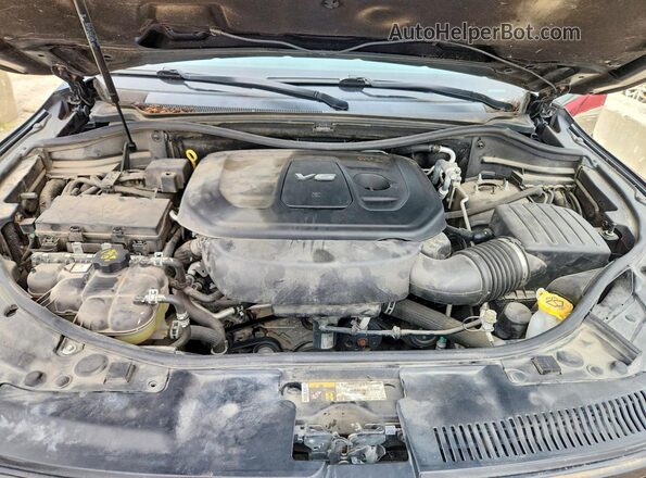 1C4RDJFG8GC442393 2016 DODGE DURANGO Черный Вид наклейки с VIN-кодом