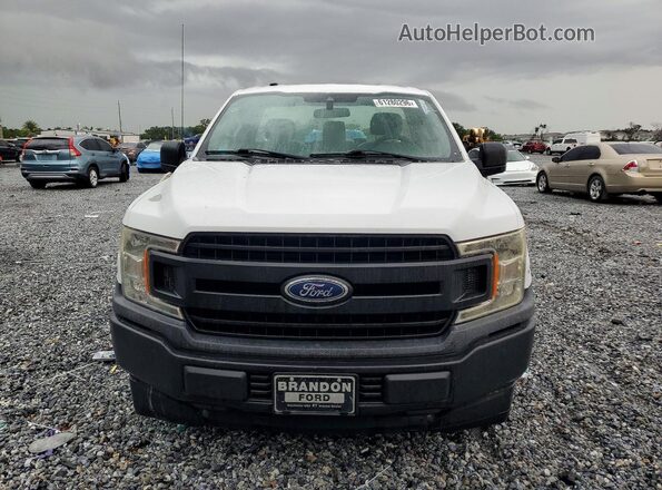 1FTMF1CB7KKE68494 2019 FORD F150 White Вид ззаду
