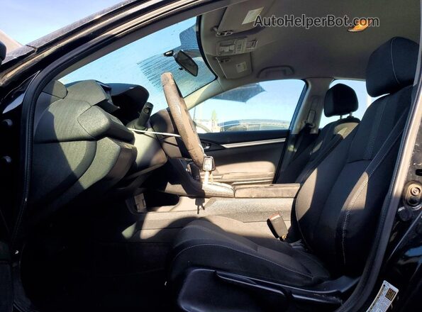 2HGFC2F59HH516317 2017 HONDA CIVIC Black Widok deski rozdzielczej
