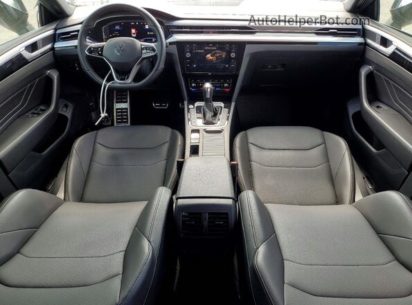 WVWSR7AN0NE010717 2022 VOLKSWAGEN ARTEON Gray ხელსაწყოთა პანელის ხედი
