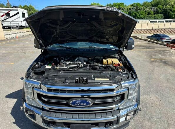 1FD0W5HT6NEC83973 2022 FORD F550 Black Vista del salpicadero