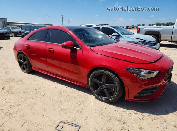 WDD5J4HB3LN033457 2020 MERCEDES-BENZ CLA-CLASS Red Դիմացի տեսք