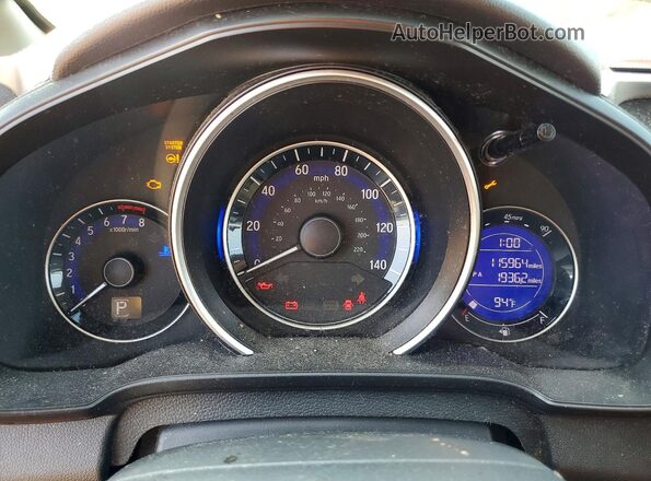 JHMGK5H72GS004037 2016 HONDA FIT Белый Вид задних сидений