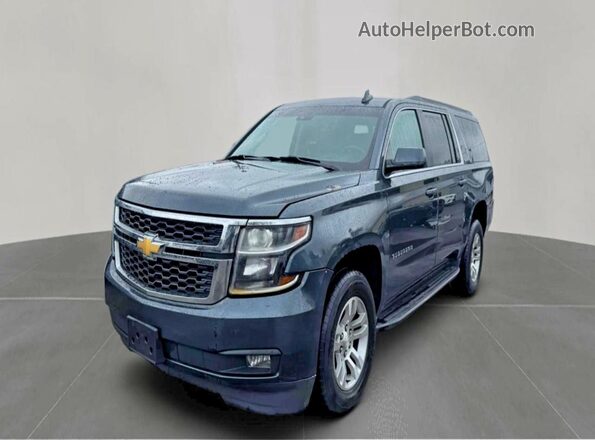 1GNSKHKC5KR222533 2019 CHEVROLET SUBURBAN Серый Задняя правая четверть